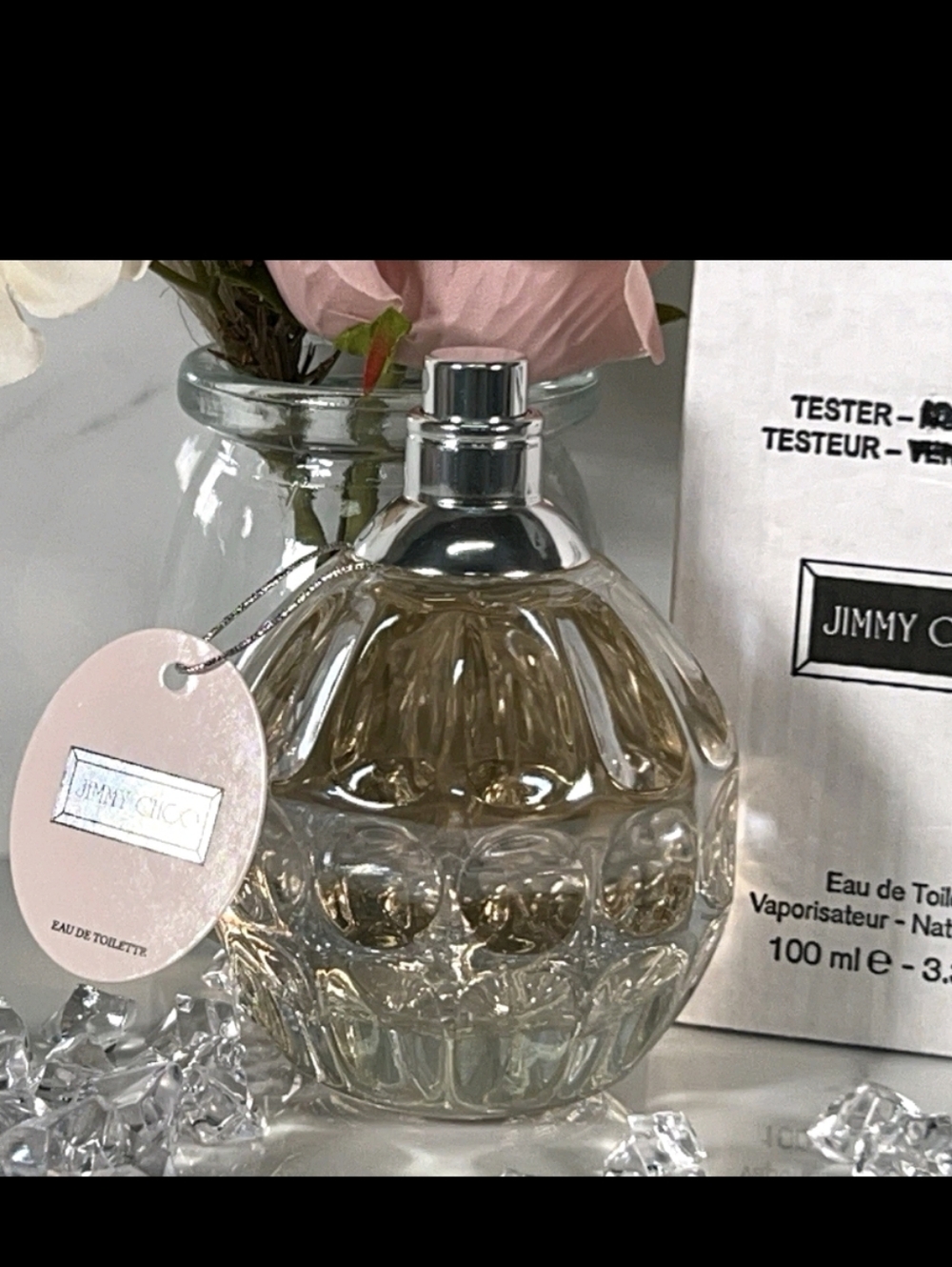 Jimmy Choo Women's Eau de Toilette Natural Spray  3.3 oz /100ml EDP TESTER